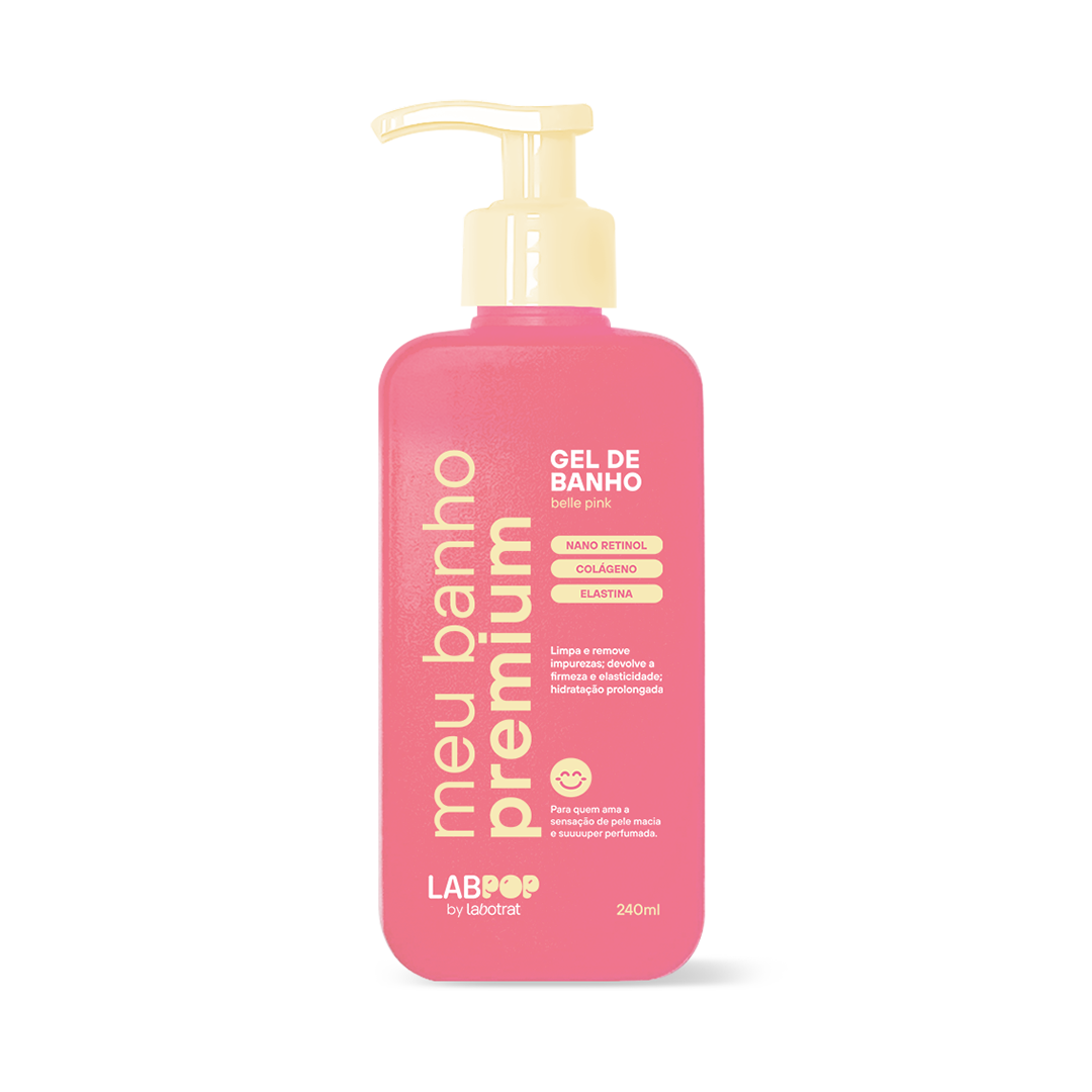 Labotrat LabPOP Belle Pink Esfoliante + Gel de Banho ÚNICO 3
