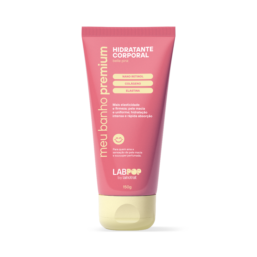Labotrat LabPOP Belle Pink Esfoliante + Hidratante + Body Splash ÚNICO 3