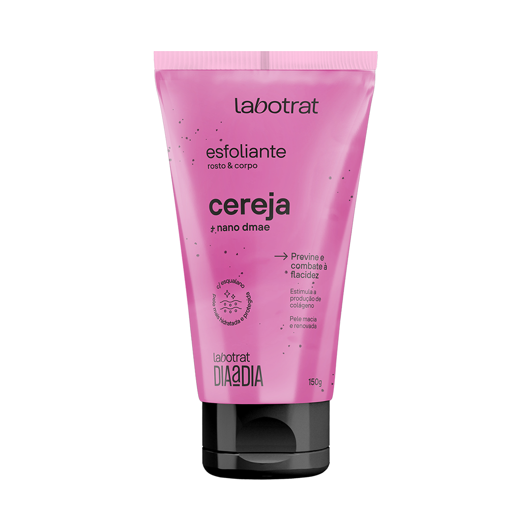 Labotrat Dia a Dia Cereja Esfoliante 150ml + Sais de Banho ÚNICO 2
