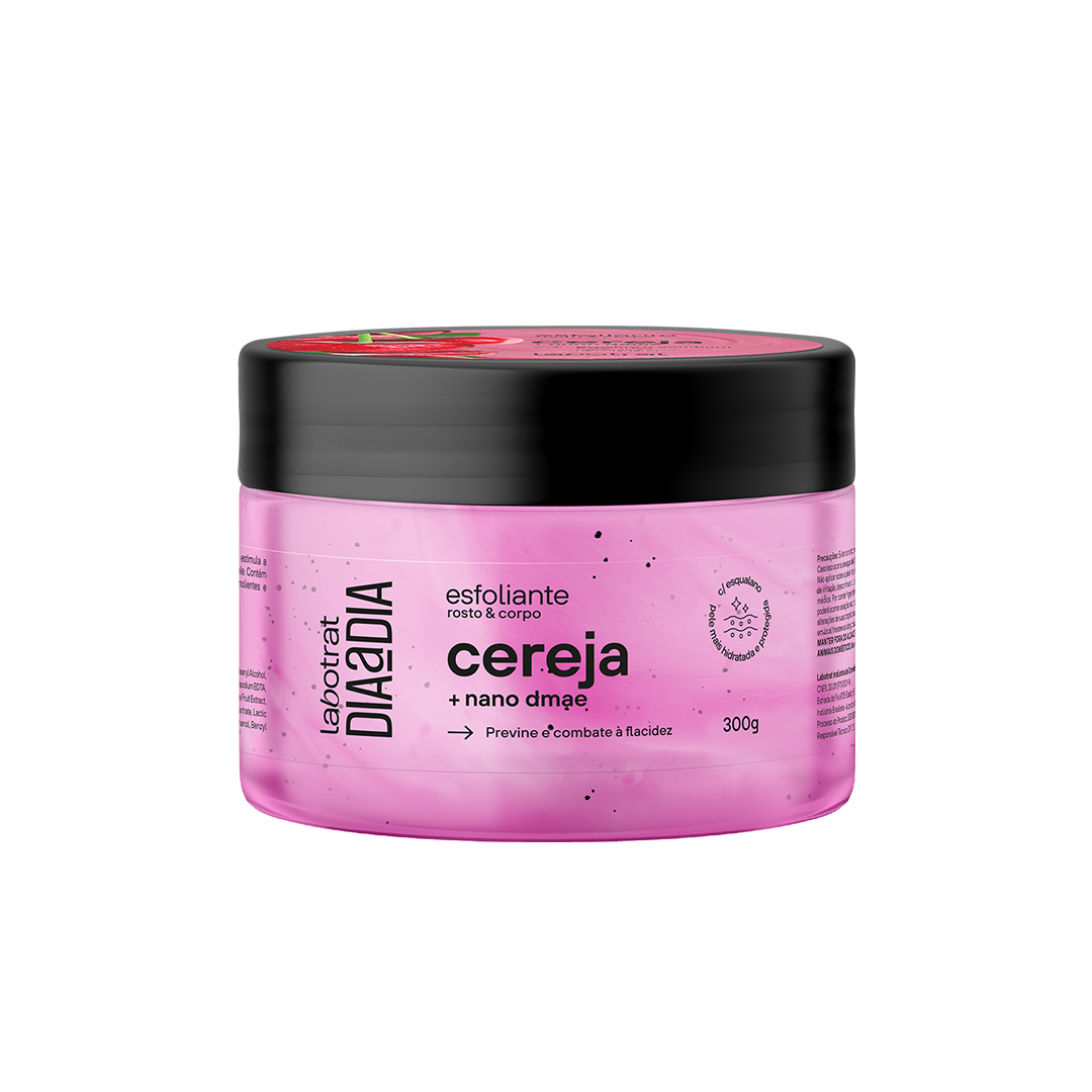 Labotrat Cereja Esfoliante 300ml + Hidratante + Sabonete + Body Splash ÚNICO 2