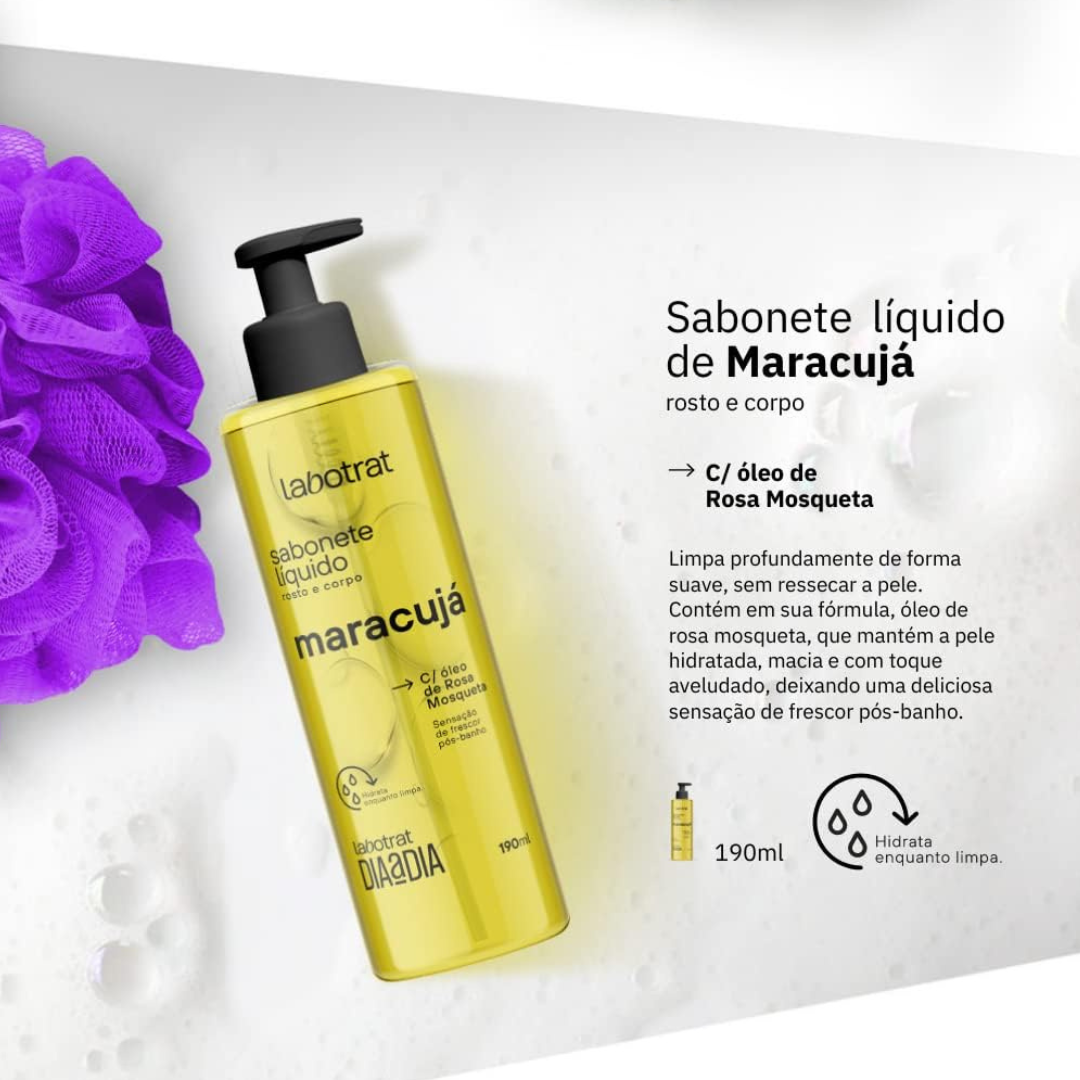 Labotrat Dia a Dia Maracujá Sabonete Líquido 200ml 200ml 2