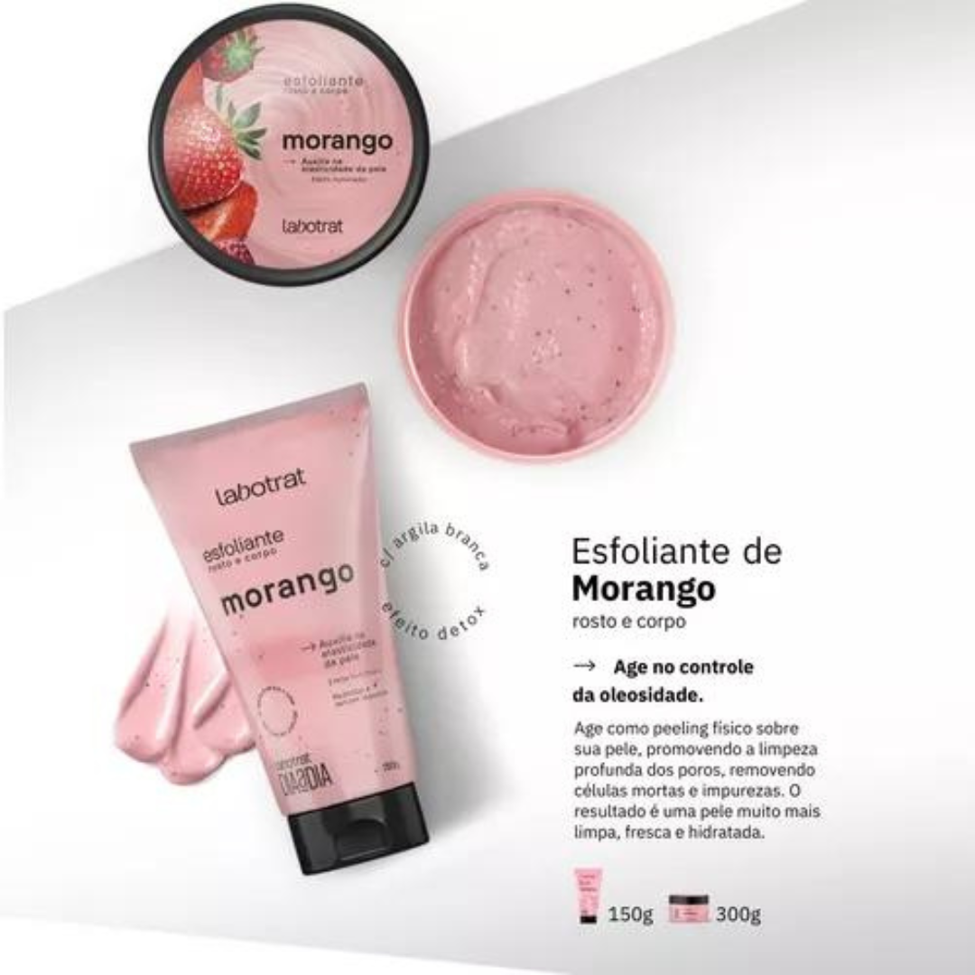 Labotrat Dia a Dia Morango Esfoliante 300ml 300ml 2