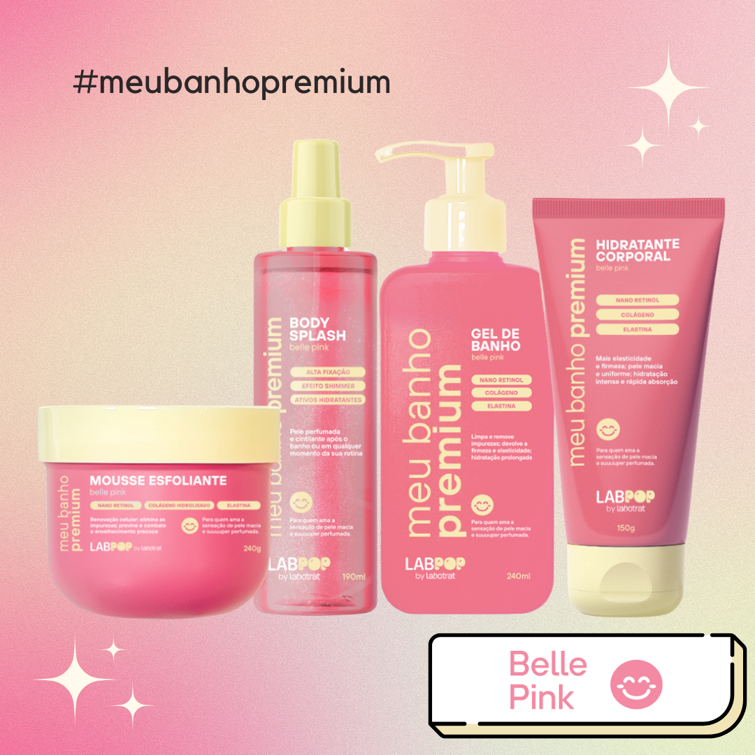 Labotrat LabPOP Belle Pink Mousse Esfoliante 240ml 240ml 3