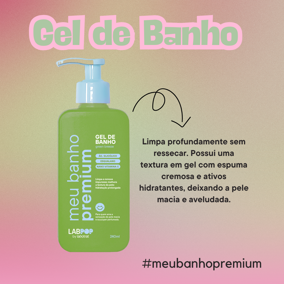 Labotrat LabPOP Green Breeze Gel de Banho 240ml 240ml 2