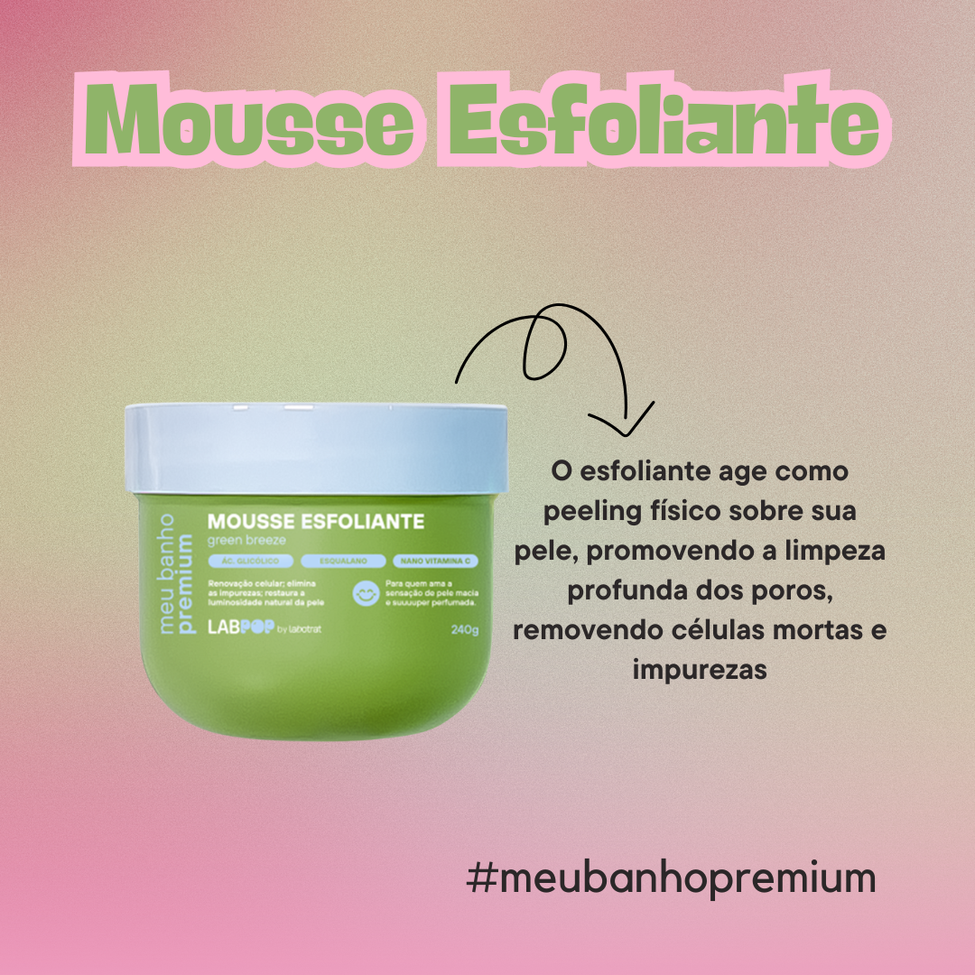 Labotrat LabPOP Green Breeze Mousse Esfoliante 240ml 240ml 2