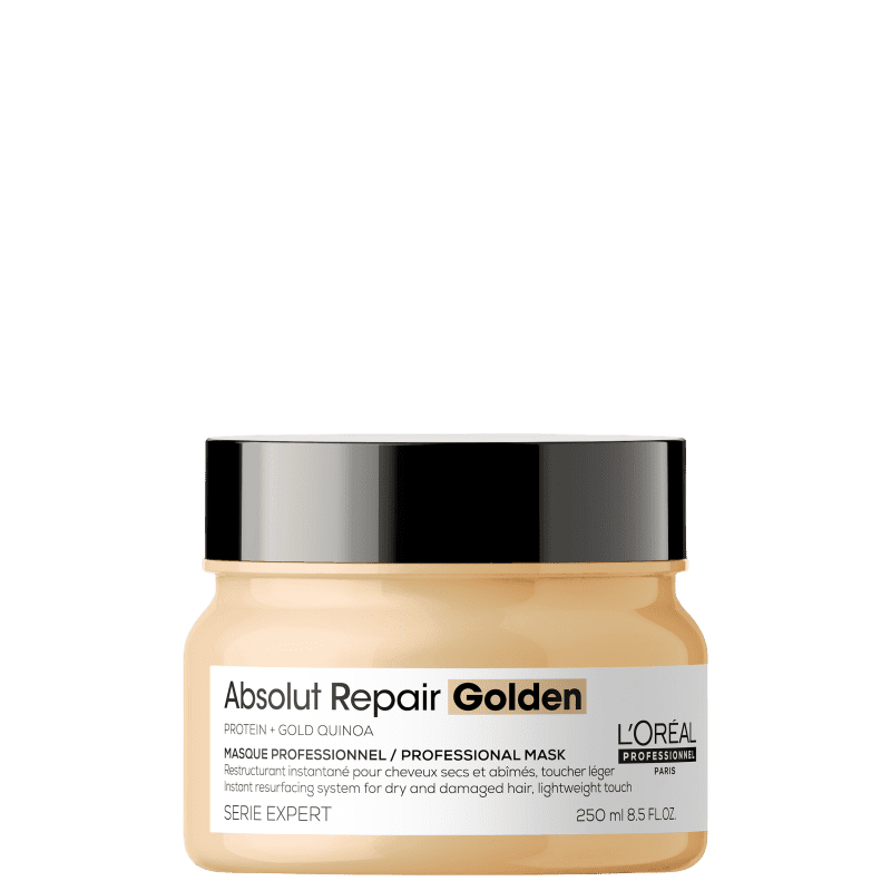 Loreal Absolut Repair Gold Quinoa Máscara Golden 250g ÚNICO 1
