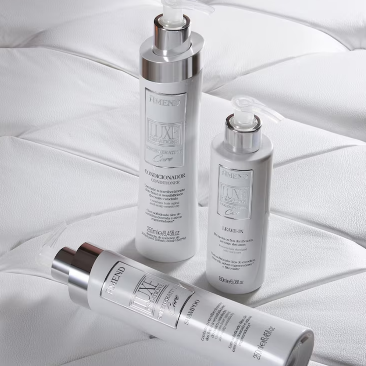 Amend Luxe Creations Regenerative Care Sh 250ml + Cond 250ml + Masc 250ml ÚNICO 3