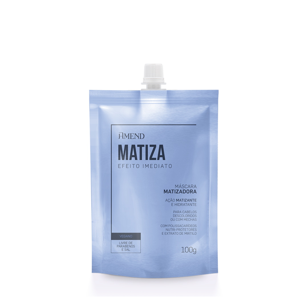 Amend Efeito Imediato Mascara Hidratante 100ml + Nutritiva 100ml + Matizadora 100ml ÚNICO 11