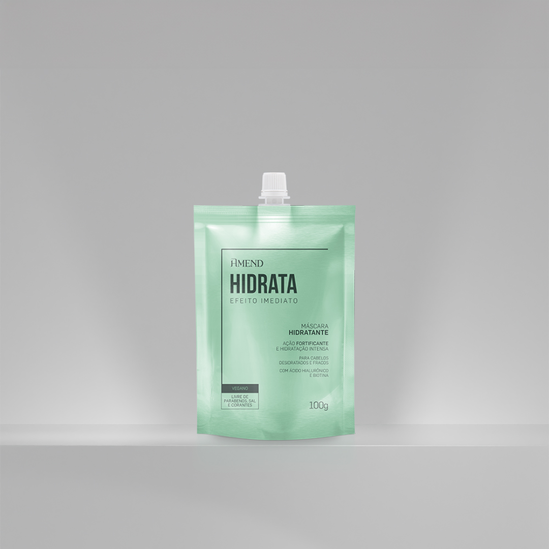 Amend Efeito Imediato Mascara Hidratante 100ml + Nutritiva 100ml + Matizadora 100ml ÚNICO 4