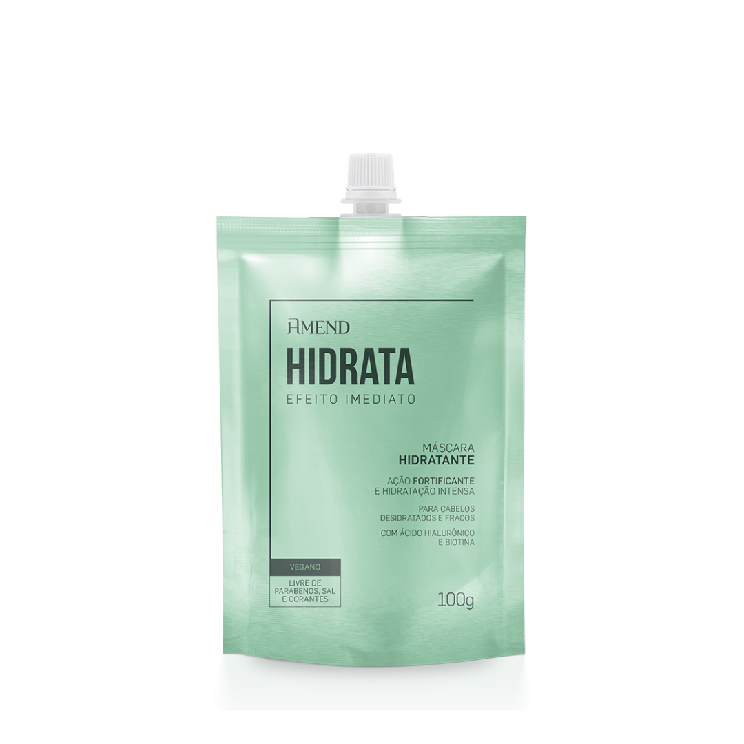 Amend Efeito Imediato Mascara Hidratante 100ml + Nutritiva 100ml + Matizadora 100ml ÚNICO 5