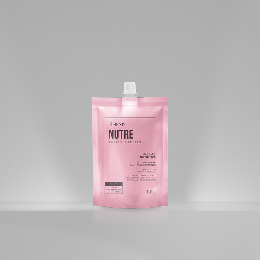 Amend Efeito Imediato Mascara Hidratante 100ml + Nutritiva 100ml + Matizadora 100ml ÚNICO 7