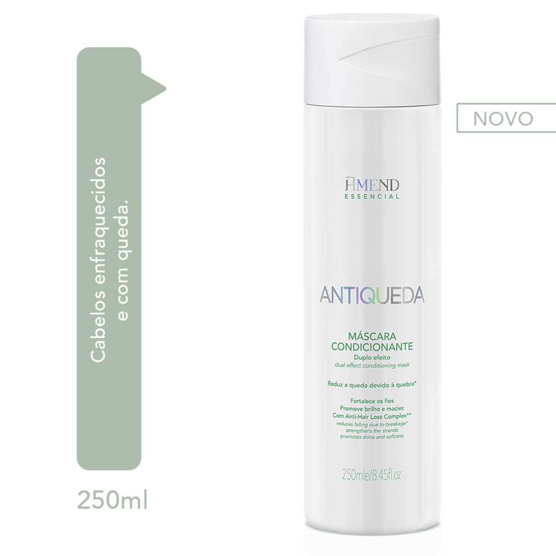 Amend Antiqueda Shampoo Fortificante 250ml + Mascara Condicionante 250ml ÚNICO 2