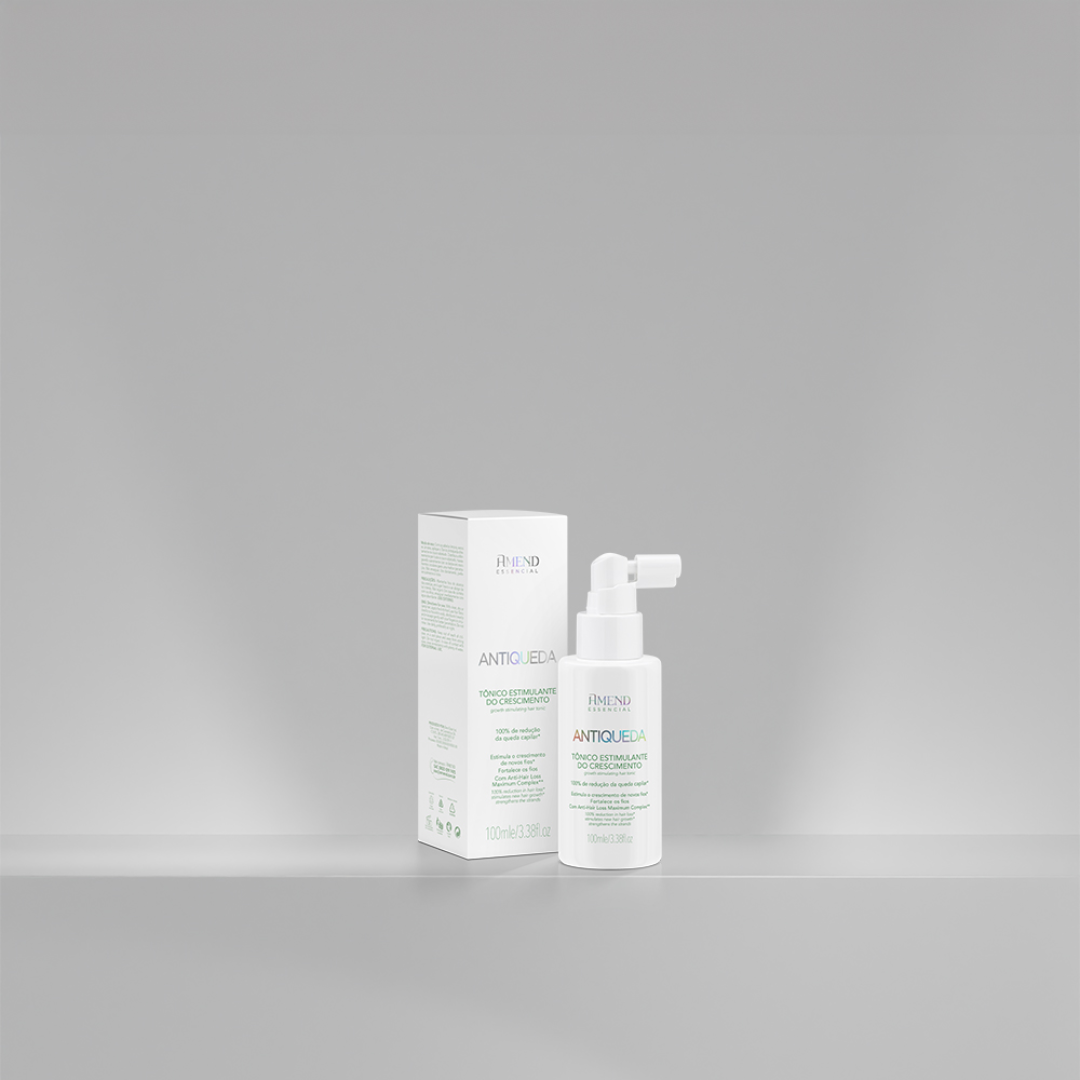 Amend Antiqueda Shampoo Fortificante 250ml + Mascara Condicionante 250ml + Tônico de Crescimento 100ml ÚNICO 9
