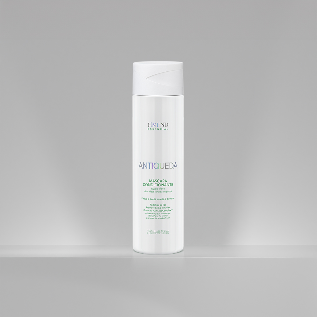 Amend Antiqueda Shampoo Fortificante 250ml + Mascara Condicionante 250ml + Sérum Pró Volume 75ml + Tônico Crescimento100ml ÚNICO 3