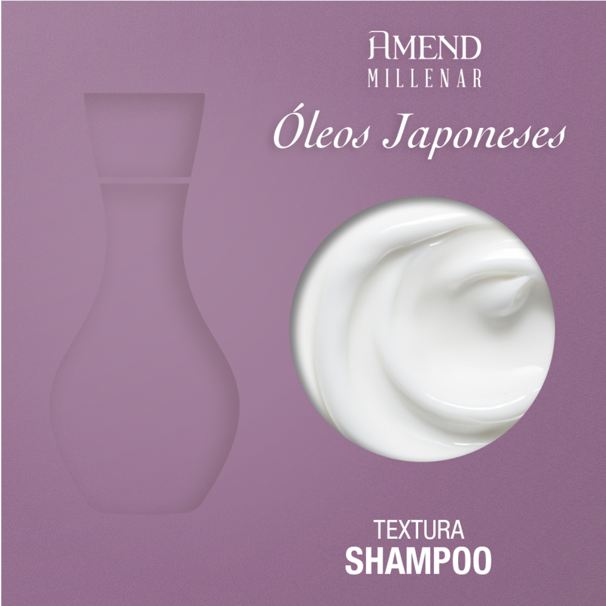 Amend Millenar Óleos Japoneses Sh 300ml + Masc 300ml + Millenar Oil Inchi 60ml ÚNICO 4