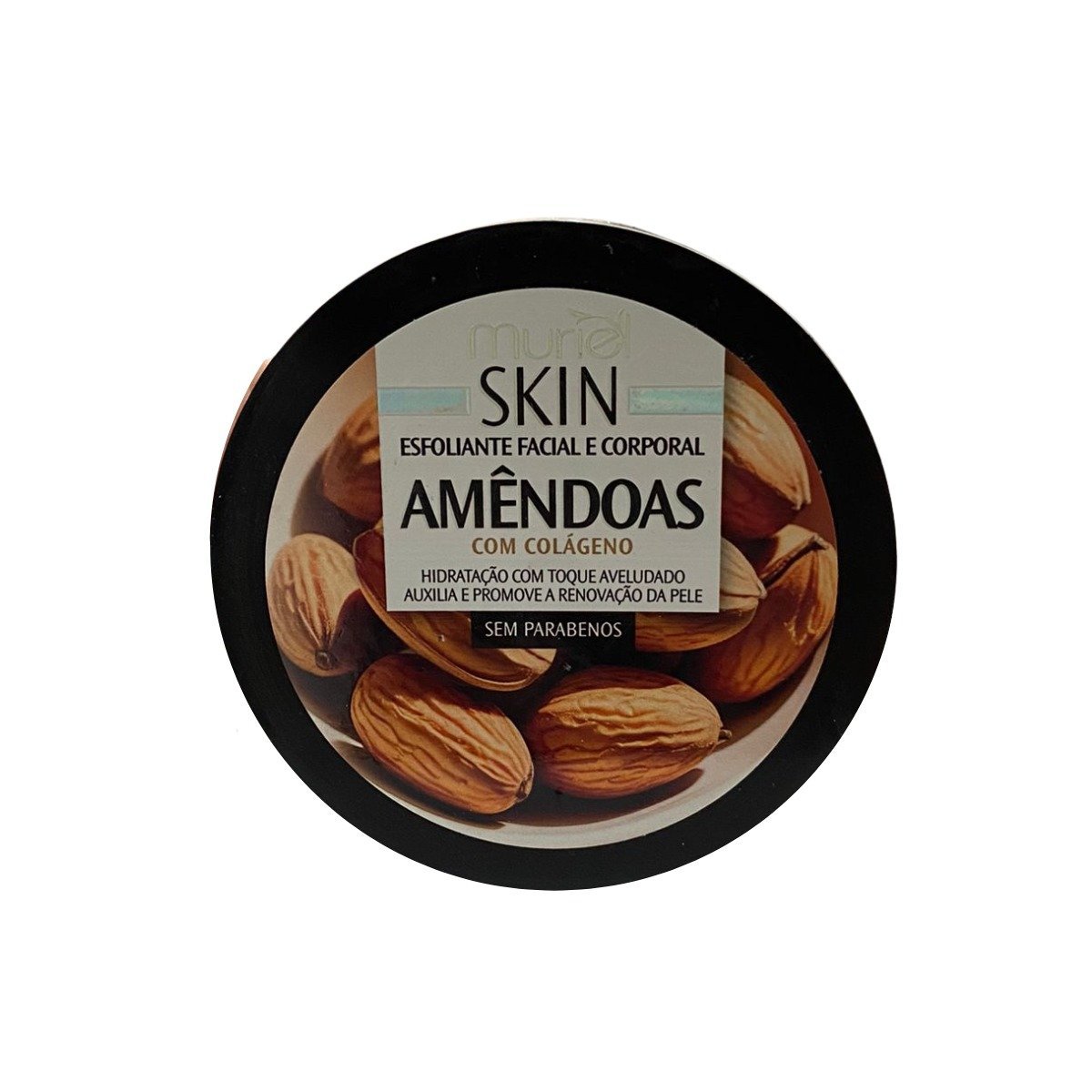 Muriel Skin Esfoliante Facial e Corporal Amêndoas com Colágeno 250ml 250ml 2