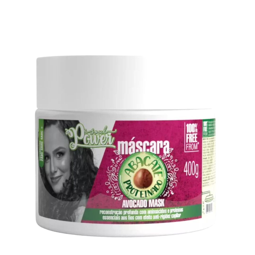 Soul Power Abacate Proteinado Mascara 400g 400g 1