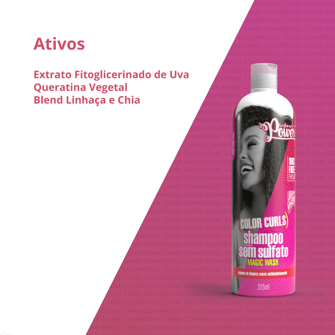 Soul Power Color Curls Shampoo 315ml 315ml 3