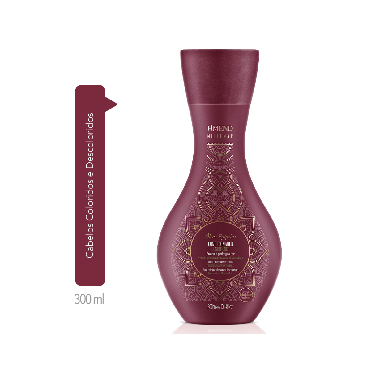 Amend Millenar Óleos Egípcios Condicionador 300ml ÚNICO 2