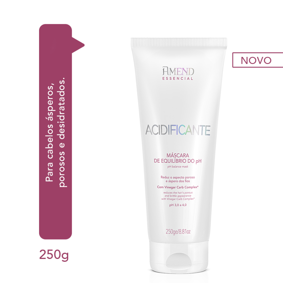 Amend Essencial Fluído Multi Benefícios 180ml + Leave-in Seca Sem Frizz 180ml + Mascara Acidificante 250ml + Ampola Kit Cronograma 3x10ml ÚNICO 11