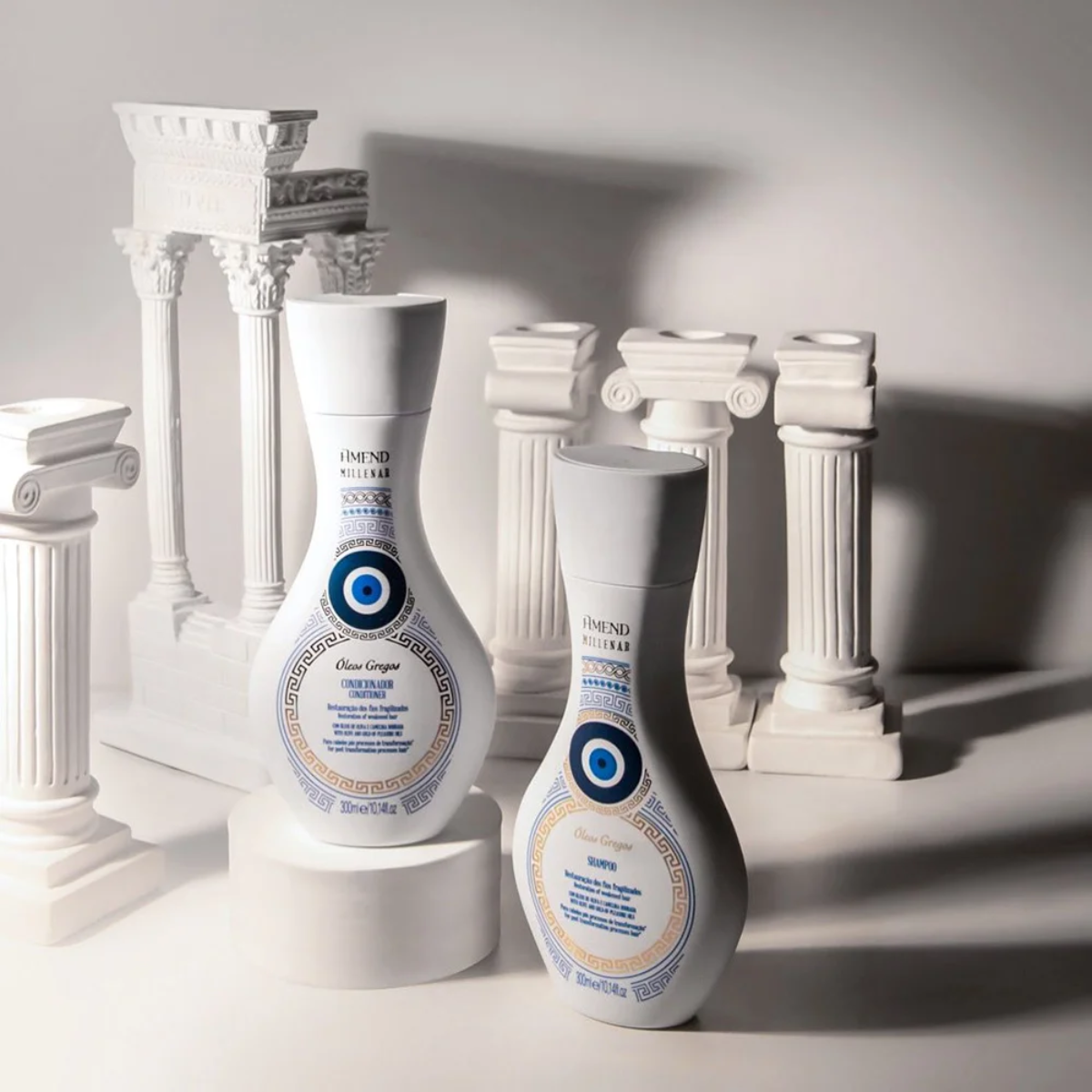 Amend Millenar Óleos Gregos Sh 300ml + Cond 300ml + Masc 300ml + Sublime Oil 60ml ÚNICO 4
