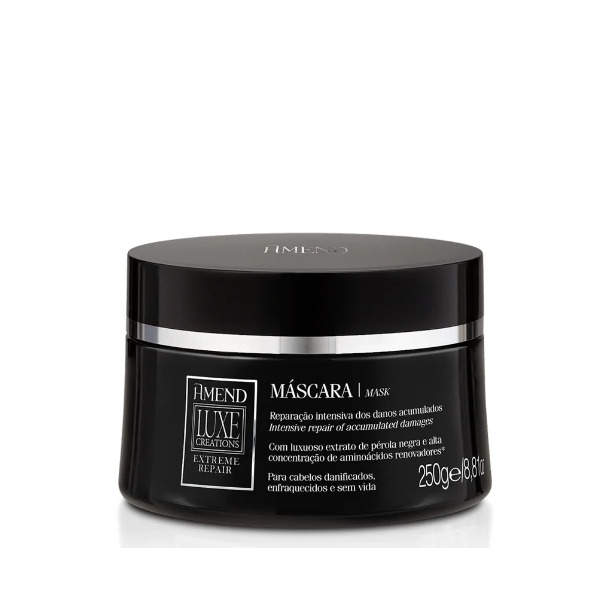 Amend Luxe Creations Extreme Repair Masc 300ml + Essencial Blindagem 180ml ÚNICO 2