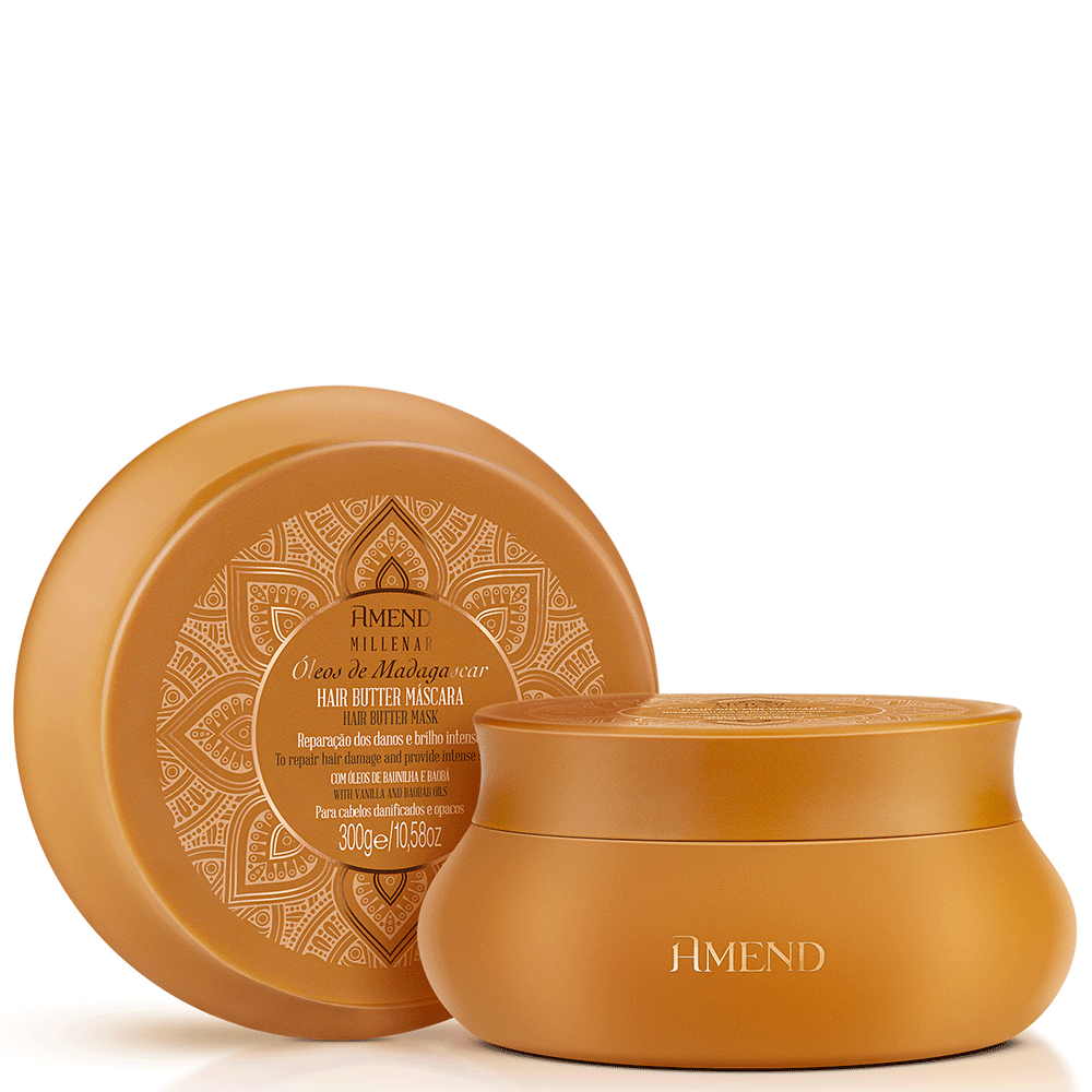 Amend Millenar Óleos de Madagascar Masc 300ml + Essencial Blindagem 180ml ÚNICO 2