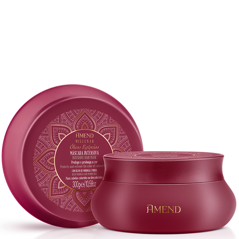 Amend Millenar Óleos Egípcios Masc 300ml + Essencial Blindagem 180ml ÚNICO 2
