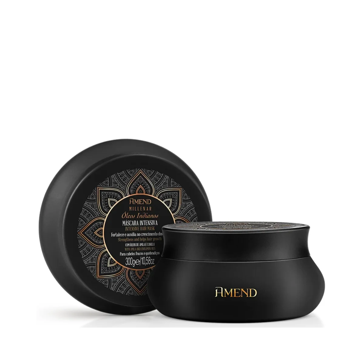 Amend Millenar Óleos Indianos Masc 300ml + Essencial Blindagem 180ml ÚNICO 3