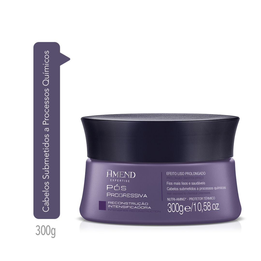 Amend Expertise Pós Progressiva Masc 300ml + Essencial Leave-in Finalizador 180ml ÚNICO 2