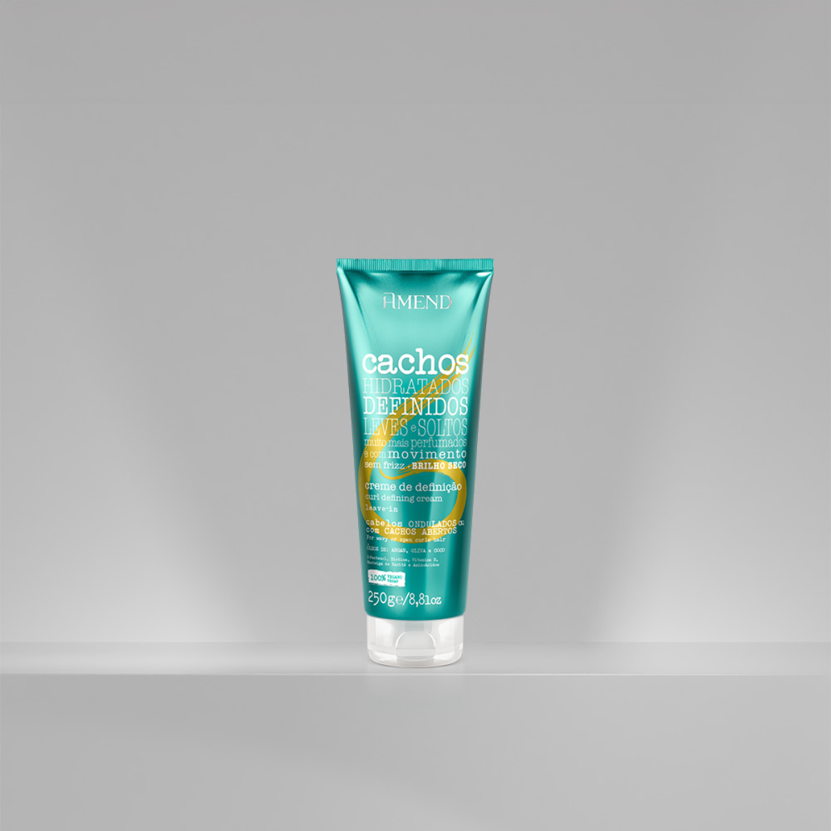 Amend Cachos Masc 250ml + Leave-in Ondulado 250ml ÚNICO 8