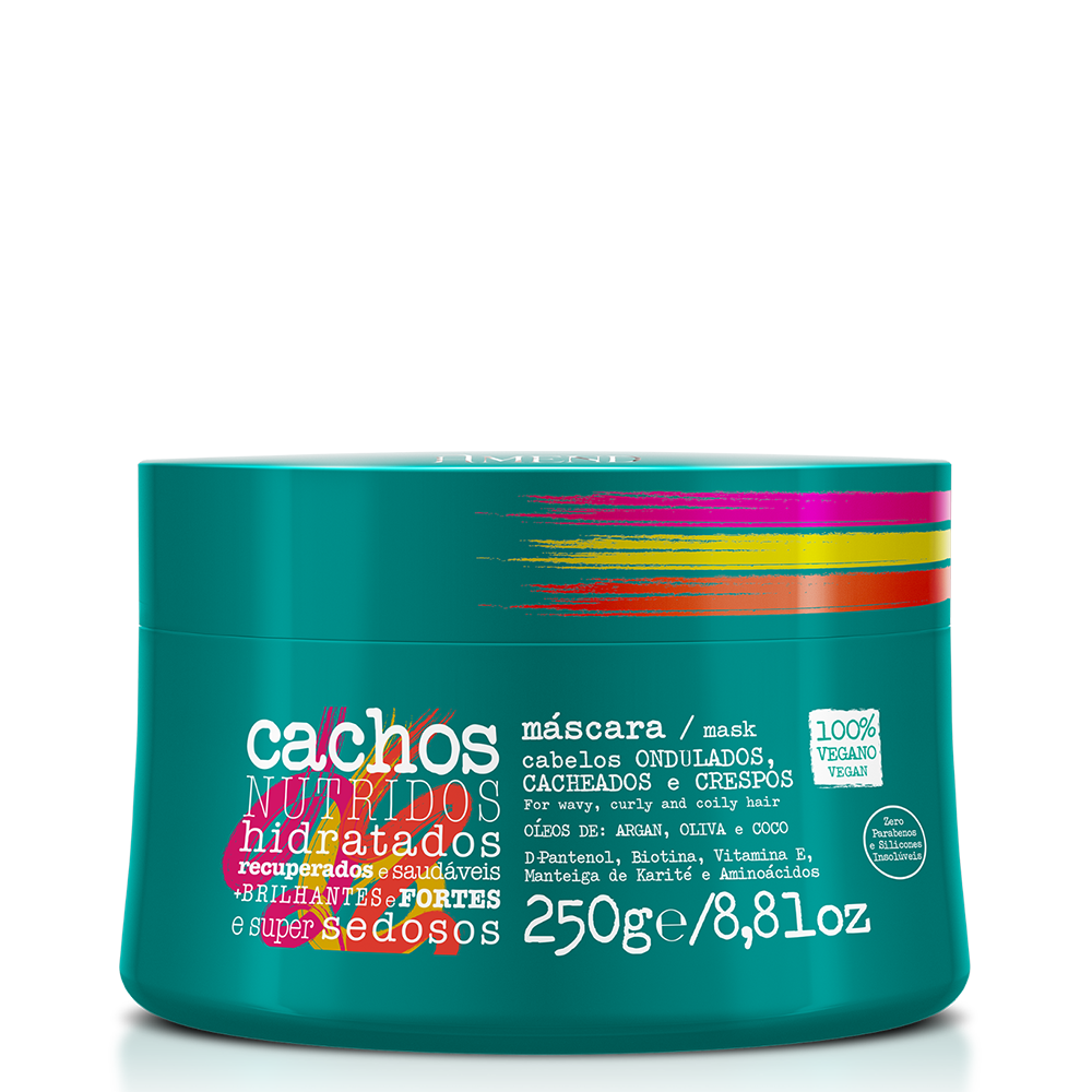 Amend Cachos Masc 250ml + Millenar Oil Monói 60ml ÚNICO 2