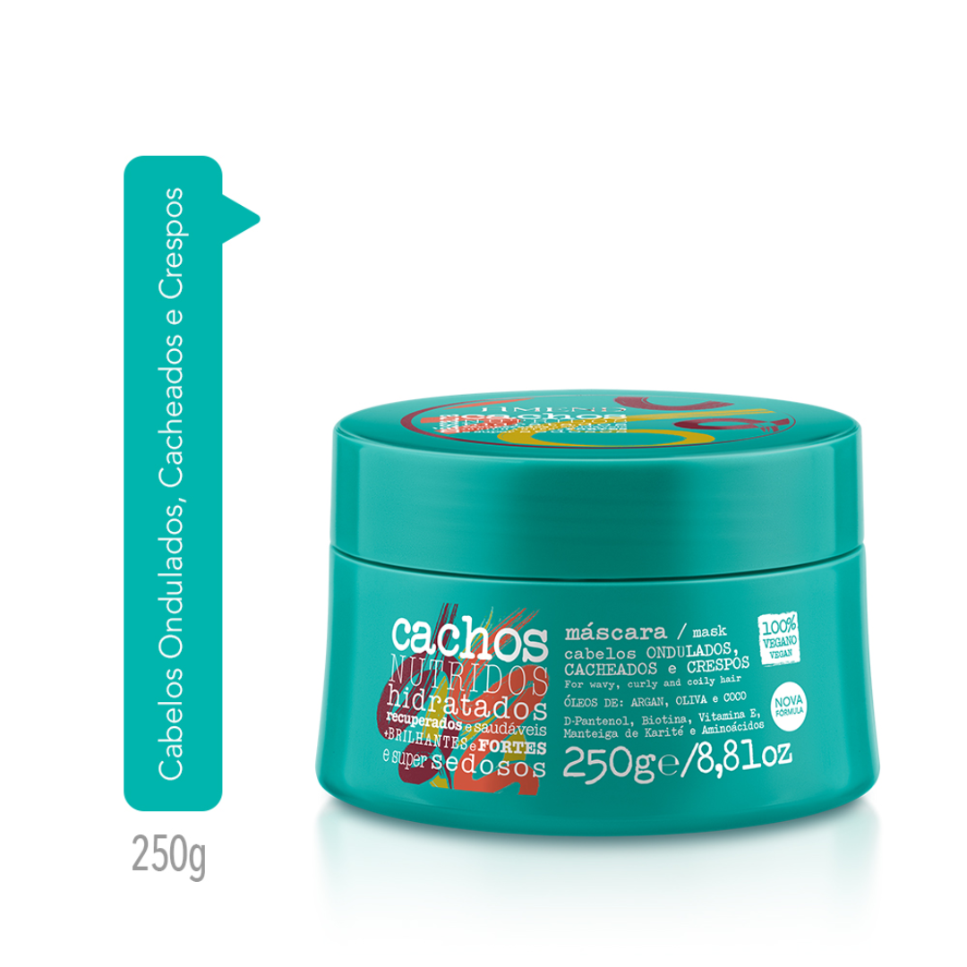 Amend Cachos Masc 250ml + Leave-in Ondulado 250ml + Millenar Oil Moringa 60ml ÚNICO 2