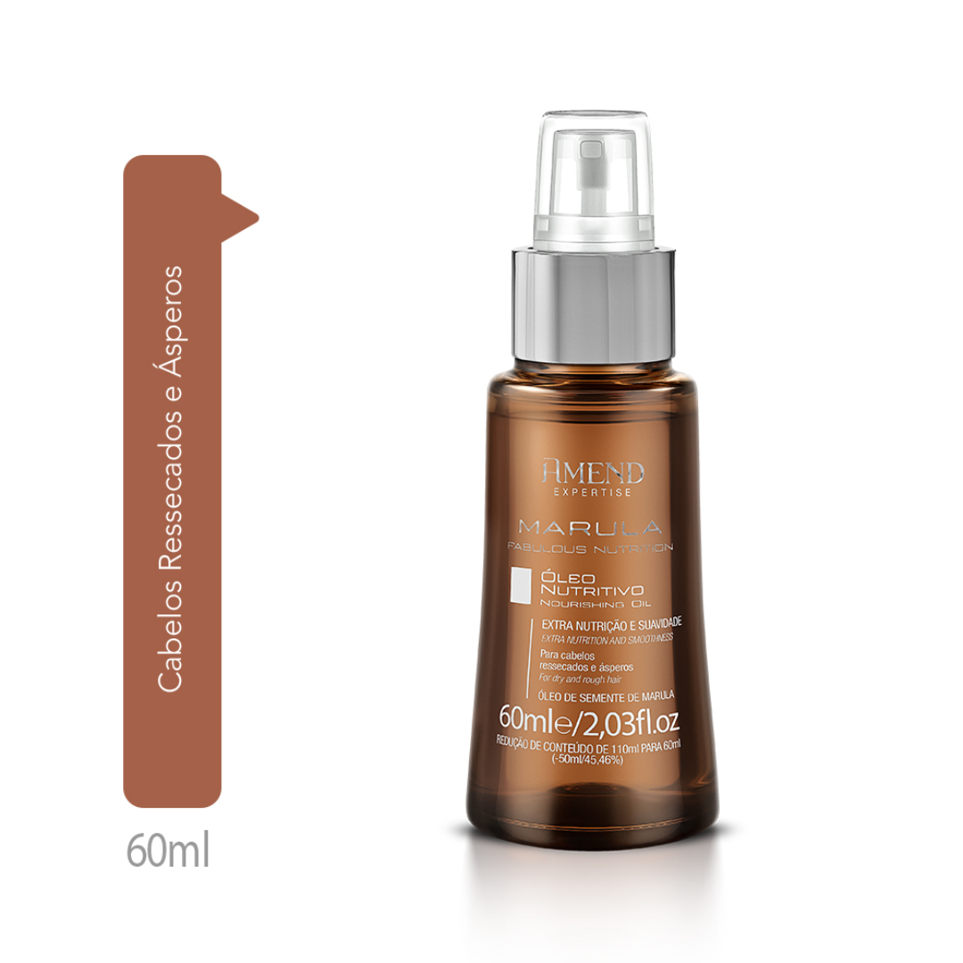 Amend Expertise Marula Fabulous Masc 300ml + Óleo Nutritivo 60ml ÚNICO 3