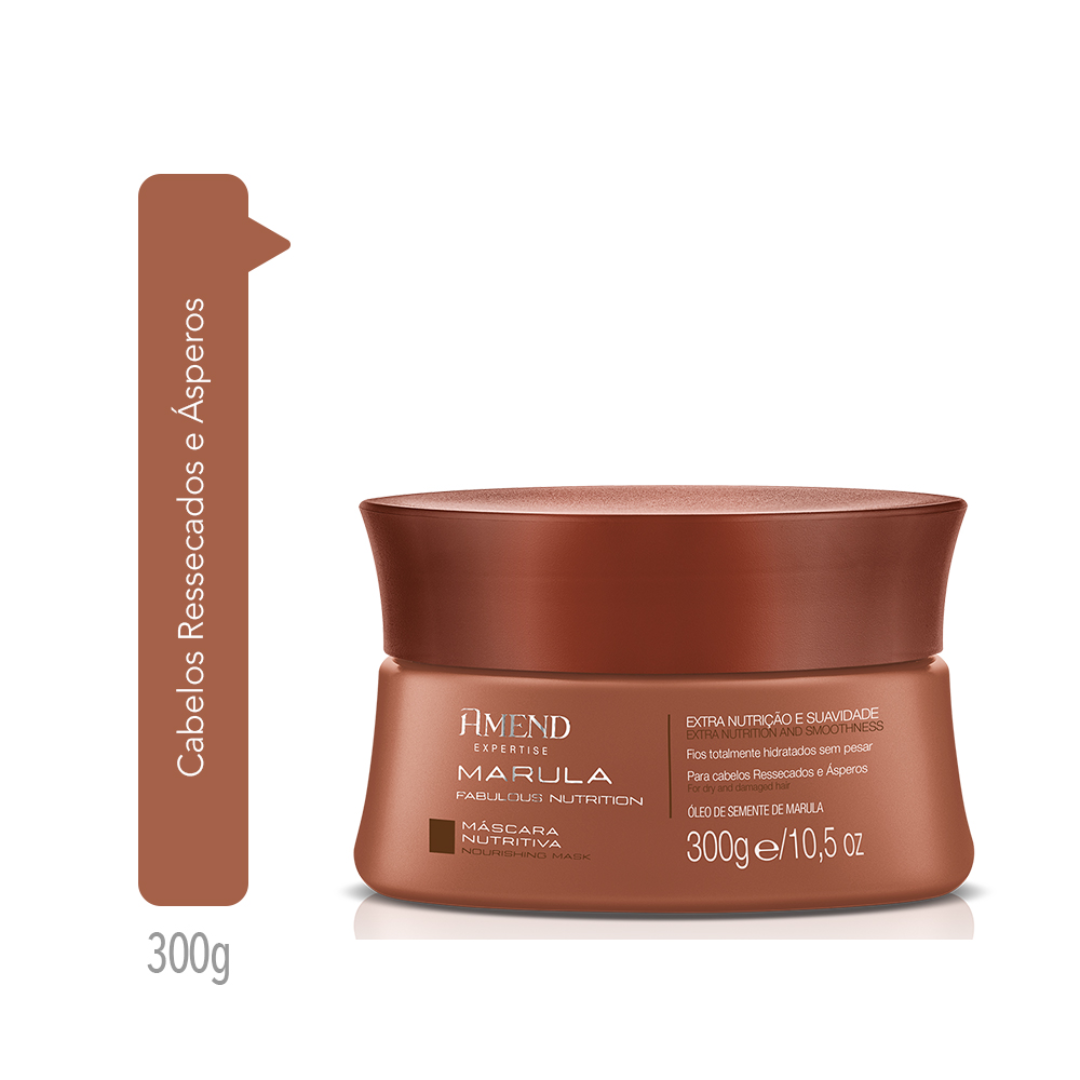 Amend Expertise Marula Fabulous Masc 300ml + Leave-in 180ml + Sublime Oil 60ml ÚNICO 2