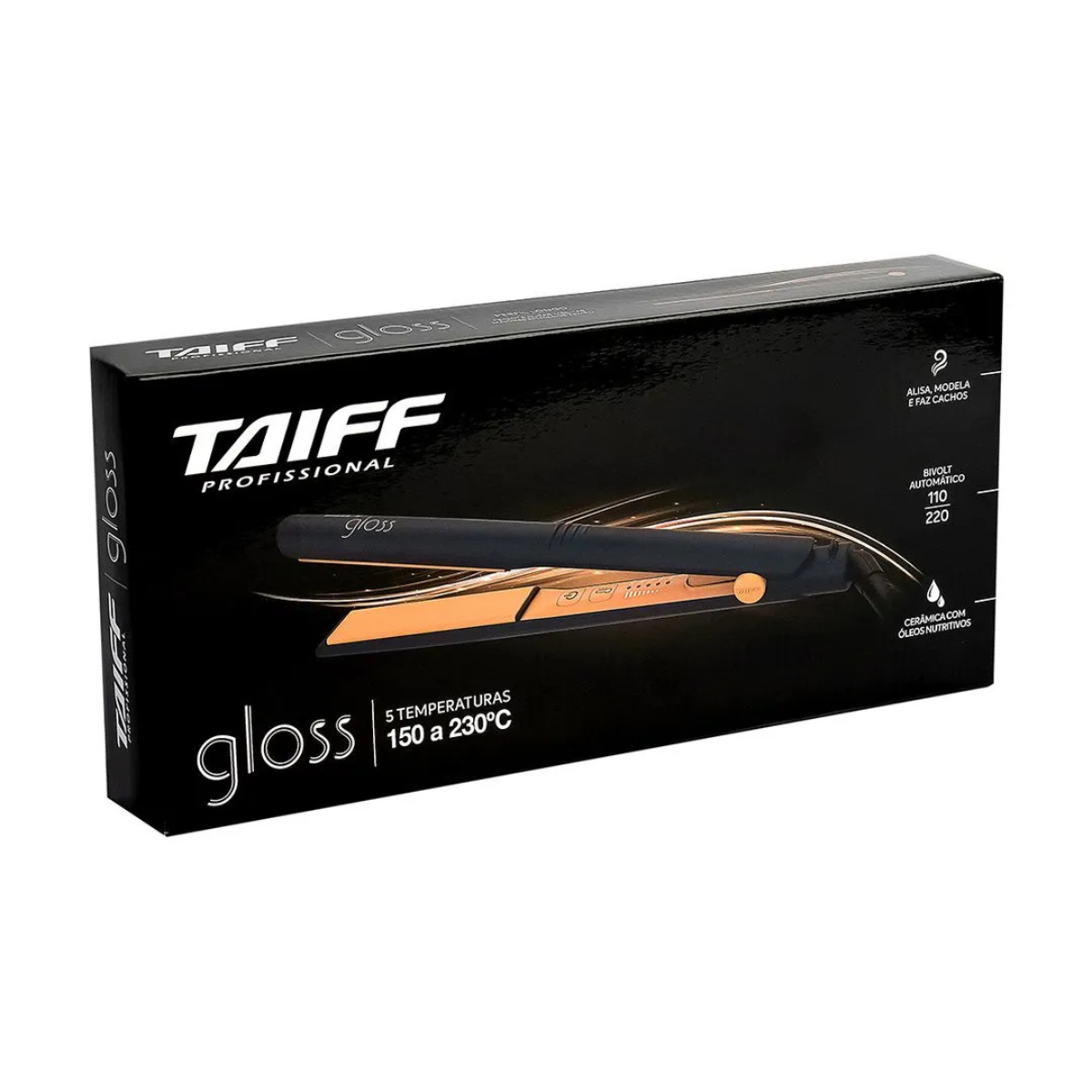 Taiff Chapinha Gloss 230°C Bivolt Azul Azul 2