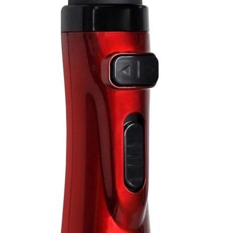 Lizz Escova Rotativa Red Hot 3x1 Bivolt Vermelho 7