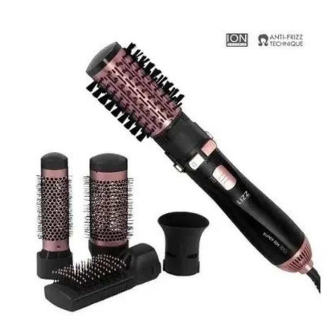 Lizz Escova Secadora Super Ion 3000 220V Rosa/Preto 2