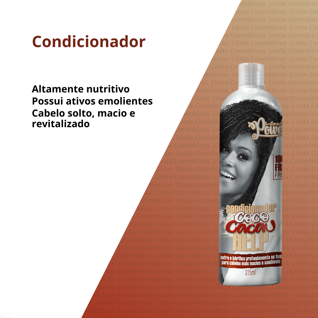 Soul Power Coco e Cacau Condicionador 315ml 315ml 2