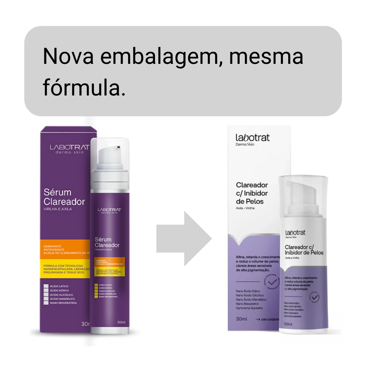 Labotrat Sérum Clareador de Axila e Virilha 30g 30ml 3