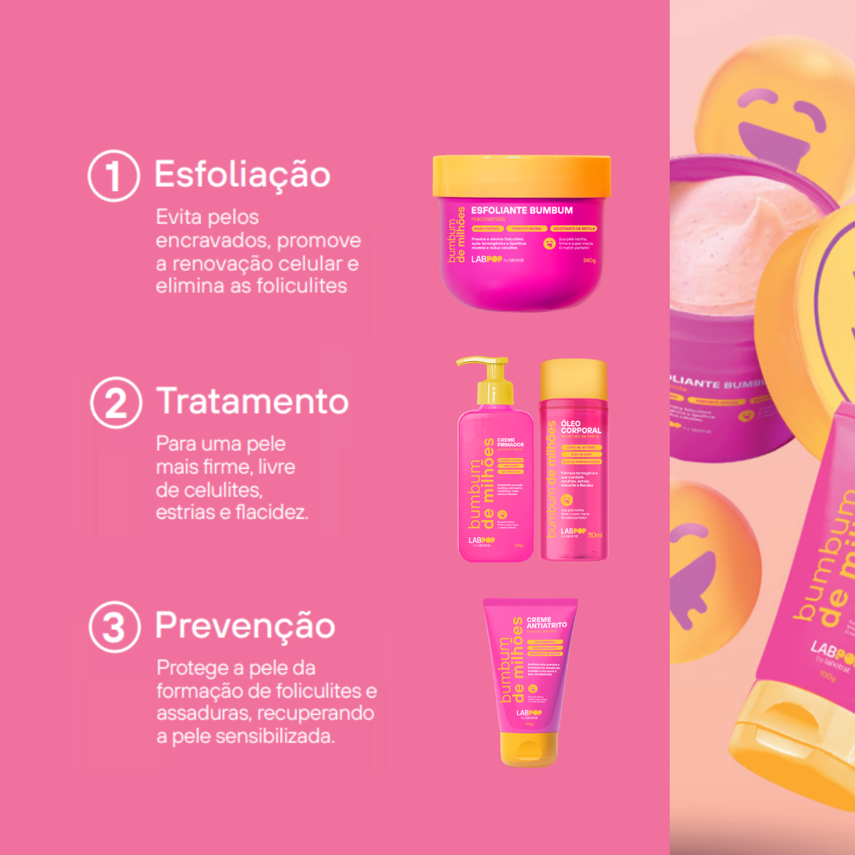 Labotrat LabPOP Bumbum de Milhões Óleo Corporal 110ml 110ml 4