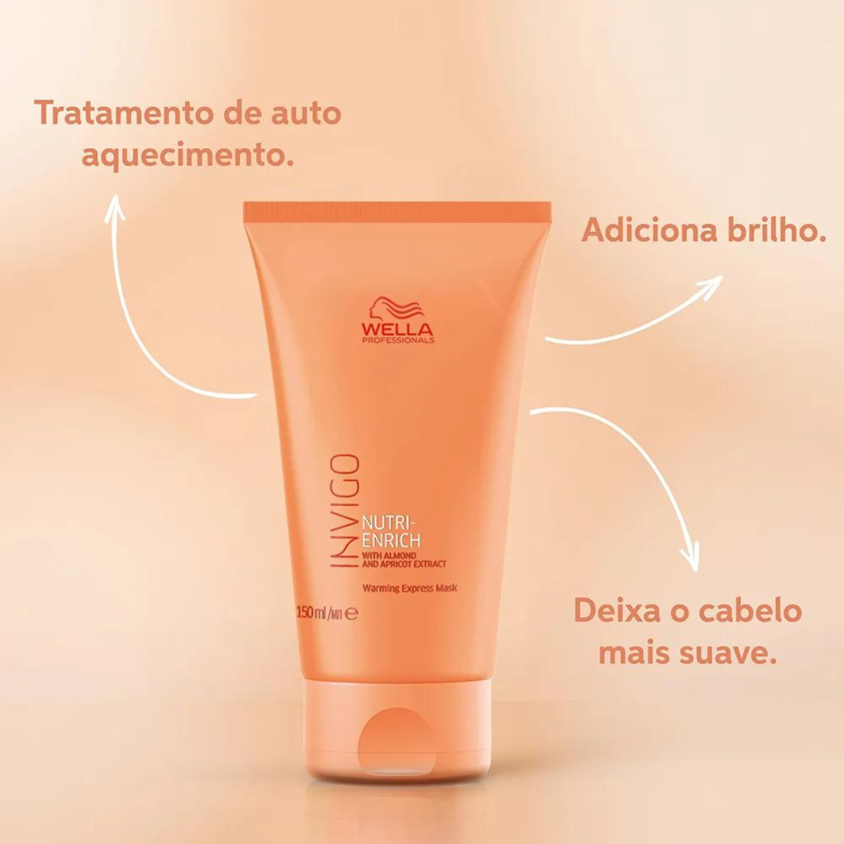 Wella Invigo Nutri-Enrich Máscara Self Warm 150ml 150ml 2