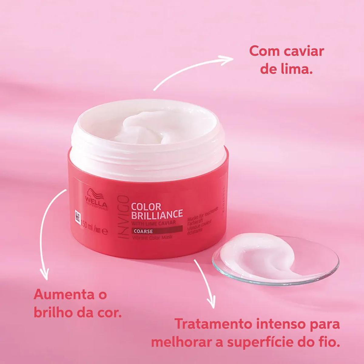 Wella Color Brilliance Mascara 150ml + Óleo 30ml ÚNICO 3