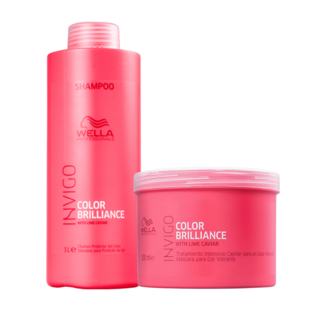 Wella Color Brilliance Duo Tratamento Salão ÚNICO 1