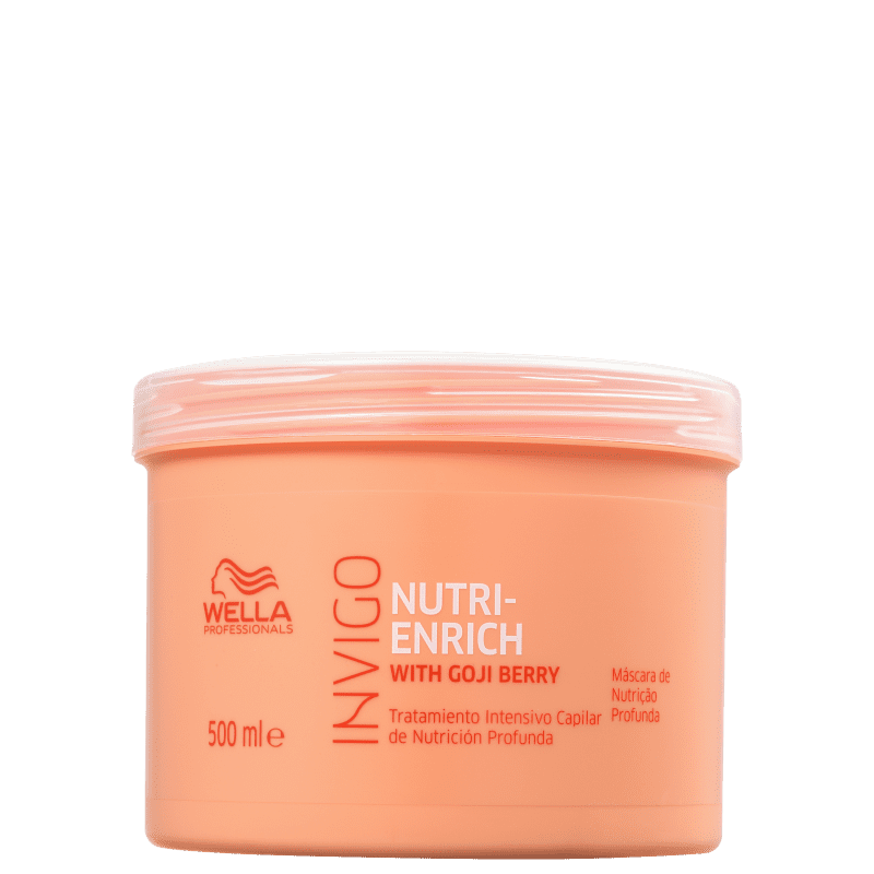 Wella Nutri-Enrich Mascara 500ml + Óleo 100ml ÚNICO 2