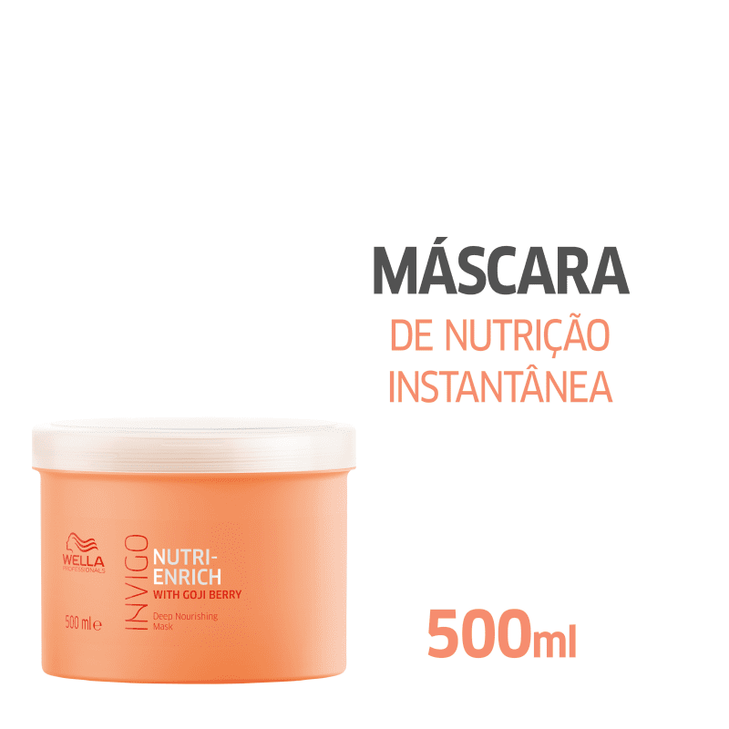 Wella Nutri-Enrich Mascara 500ml + Óleo 100ml ÚNICO 5