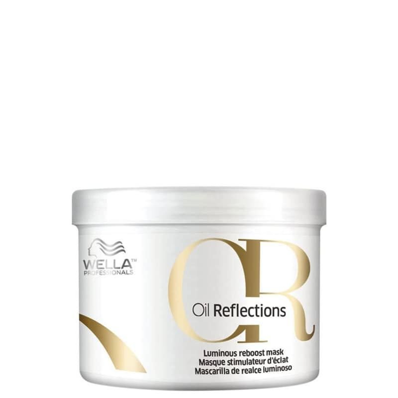 Wella Oil Reflections Shampoo 1000ml + Condicionador 200ml + Máscara 500ml ÚNICO 4