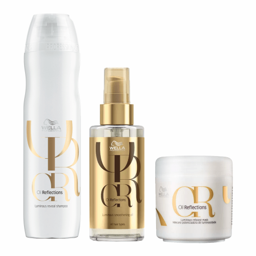 Wella Oil Reflections Duo Tratamento Home Care + Óleo 100ml