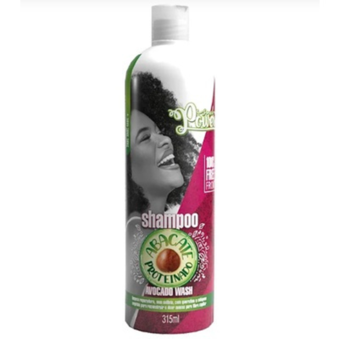 Soul Power Abacate Proteinado Sh 315ml + Masc 400ml ÚNICO 2