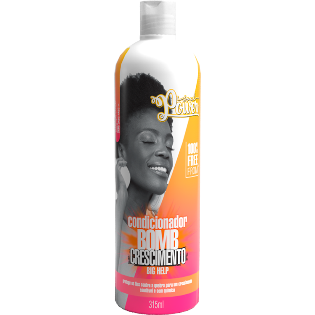 Soul Power Bomb Crescimento Shampoo + Condicionador ÚNICO 3